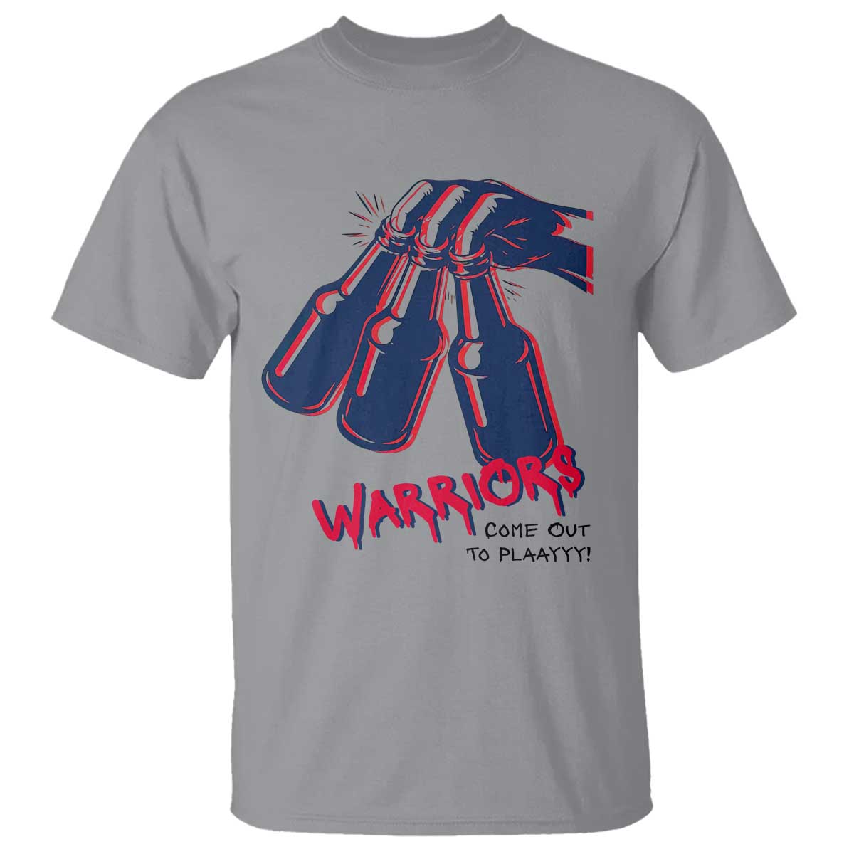 Warriors Come Out to Play T Shirt Energetic Game Day Patriot Motivation TS02 Sport Gray Print Your Wear