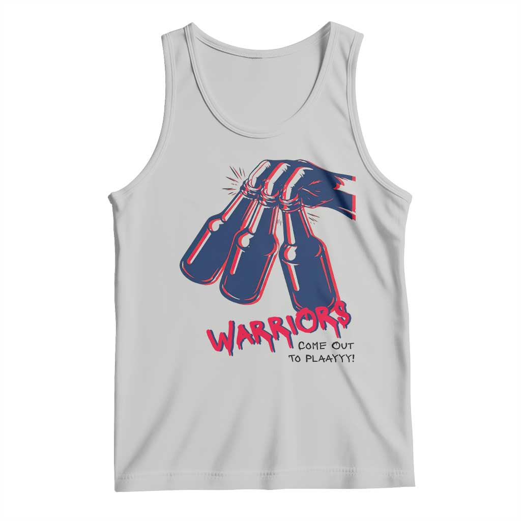 Warriors Come Out to Play Tank Top Energetic Game Day Patriot Motivation TS02 Ash Print Your Wear