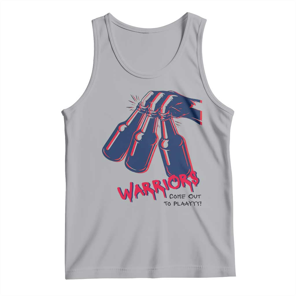 Warriors Come Out to Play Tank Top Energetic Game Day Patriot Motivation TS02 Athletic Heather Print Your Wear