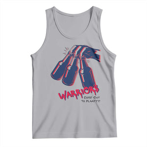 Warriors Come Out to Play Tank Top Energetic Game Day Patriot Motivation TS02 Athletic Heather Print Your Wear