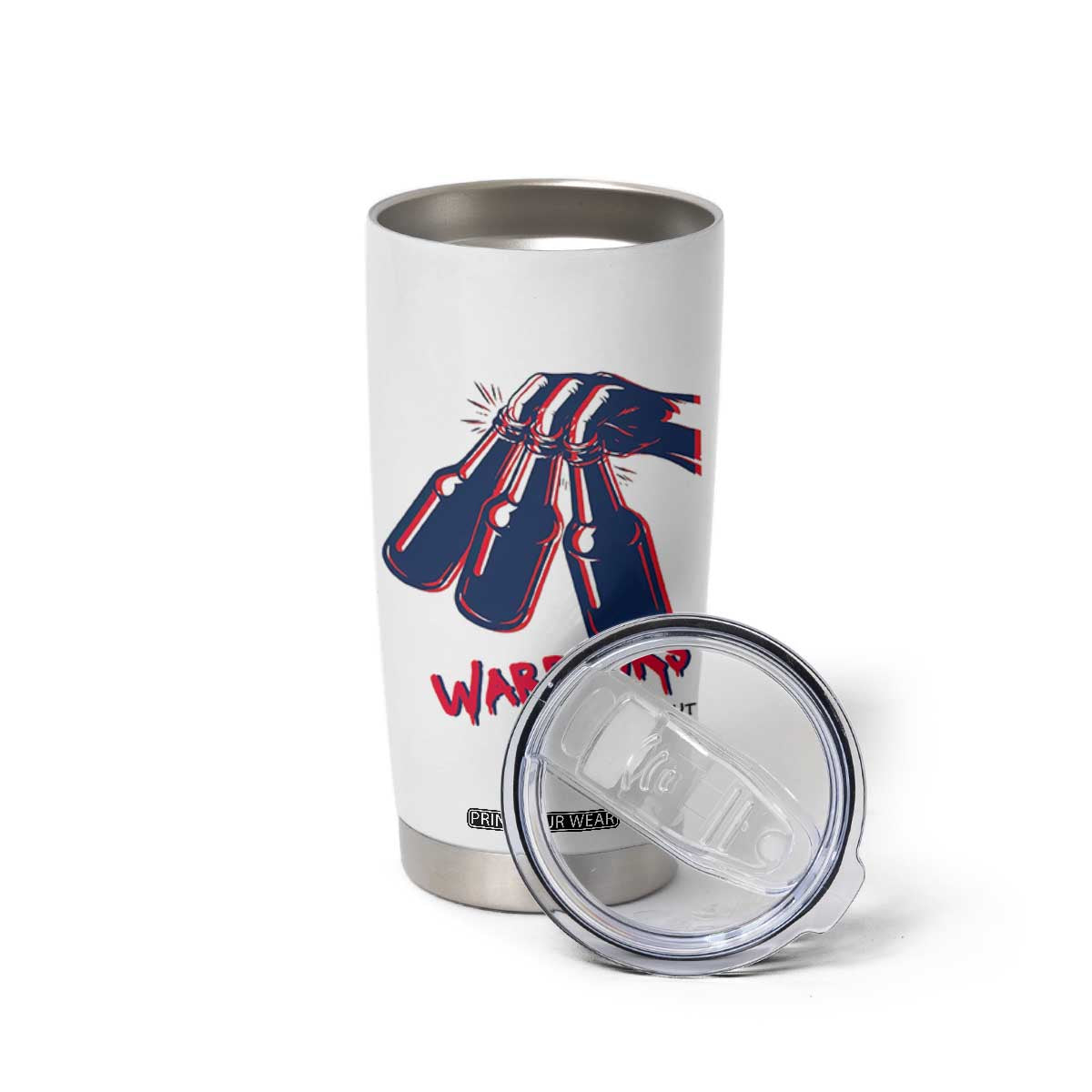 Warriors Come Out to Play Tumbler Cup Energetic Game Day Patriot Motivation TS02 Print Your Wear