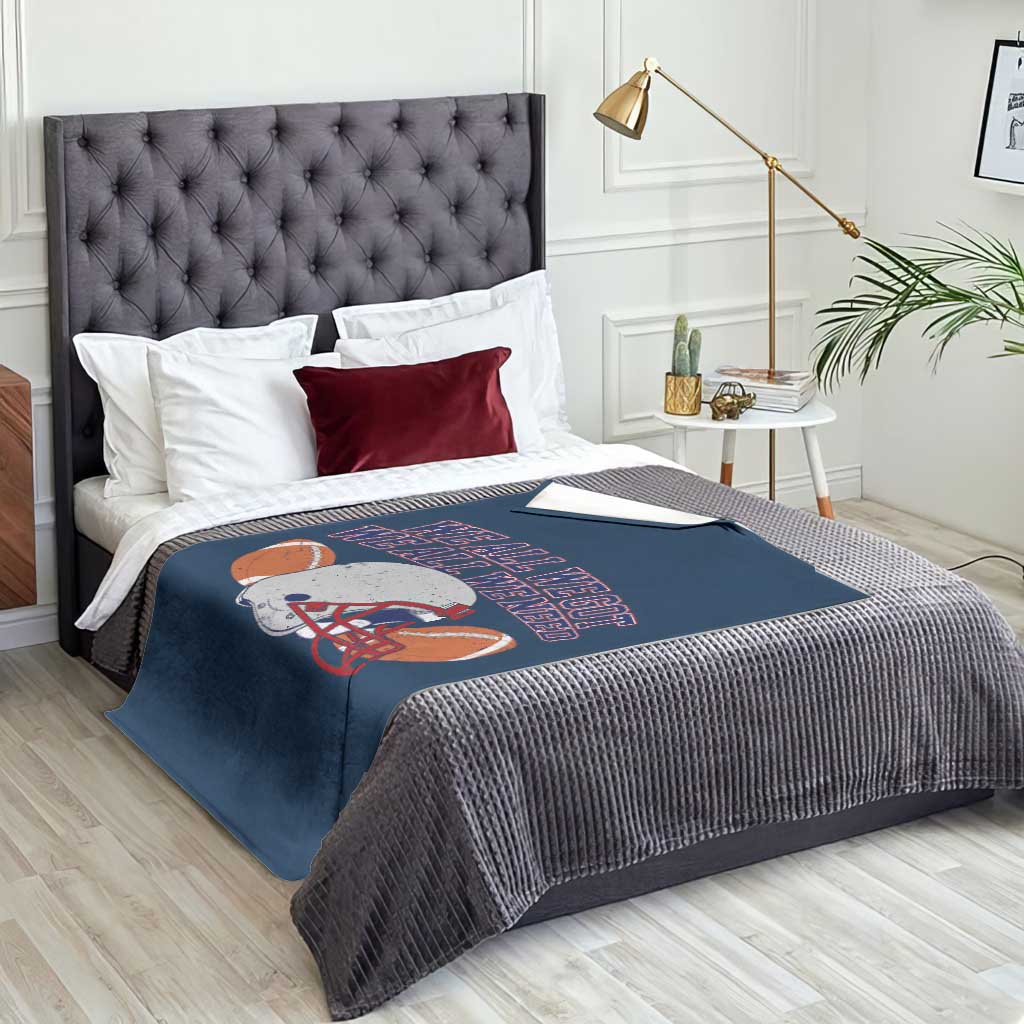 We All We Got We All We Need Inspirational Throw Blanket Football Fan Pride TS02 Print Your Wear