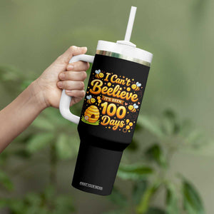 I Can't Believe It's Been 100 Days of School Cute Bee Tumbler With Handle TS02 Print Your Wear