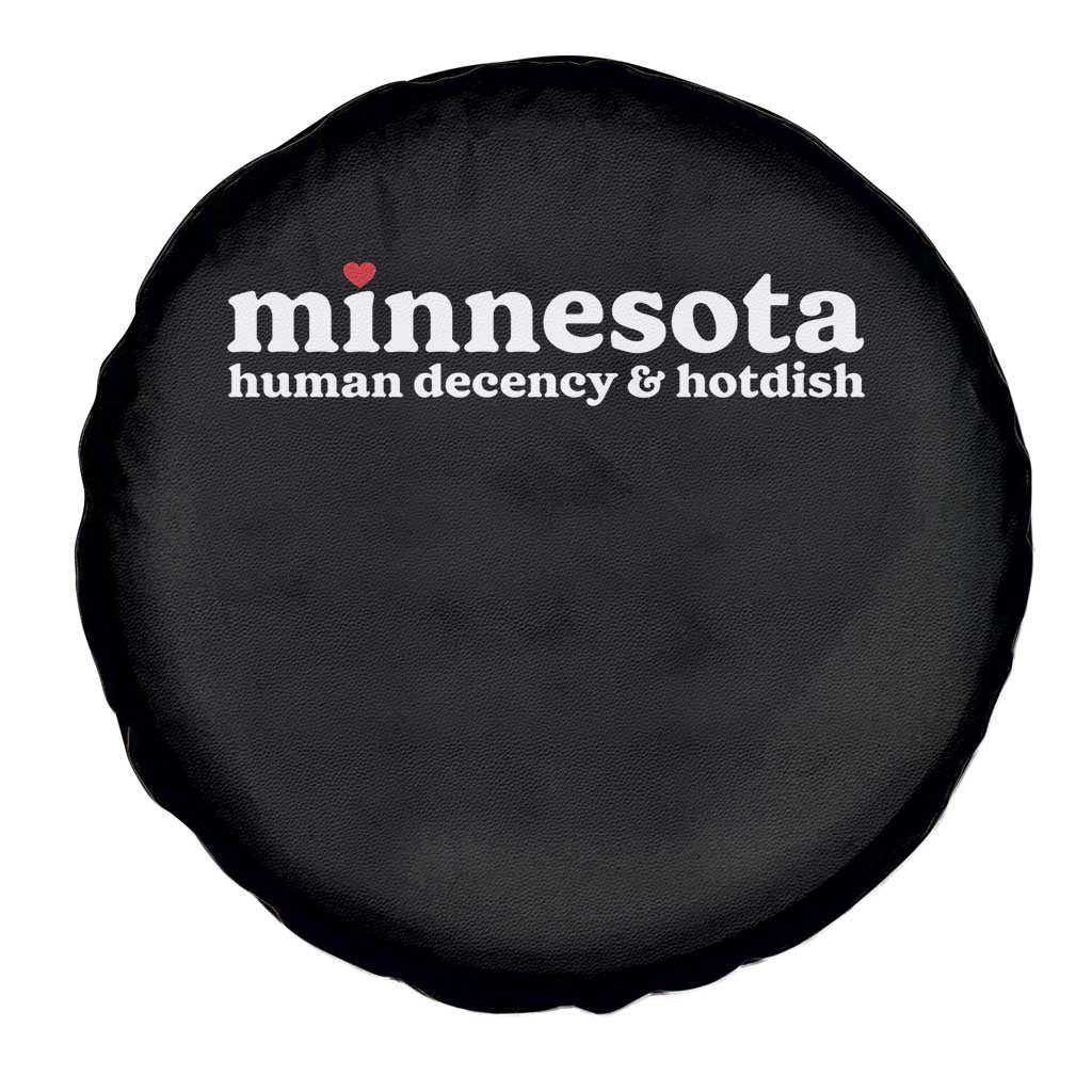 Minnesota Human Decency and Hotdish Spare Tire Cover MN Nice Social Justice and Human Rights TS02 Print Your Wear