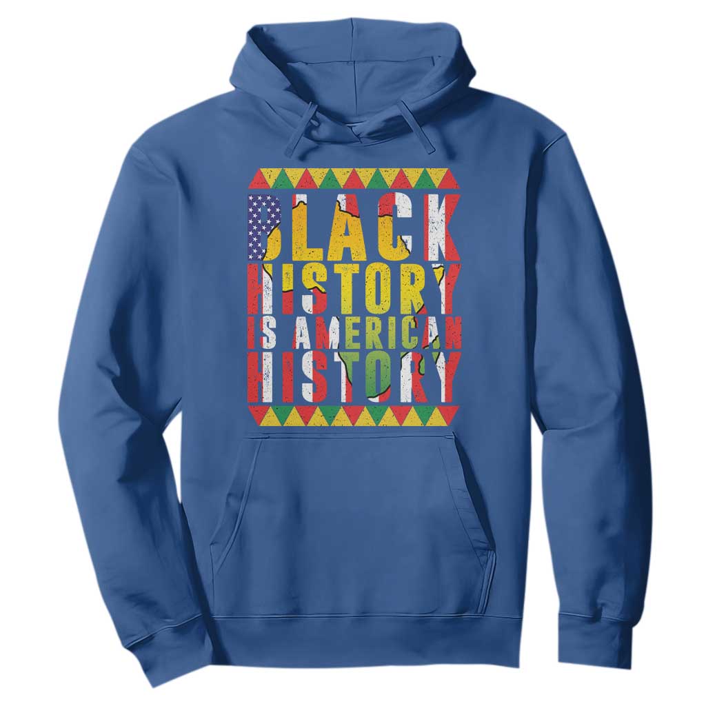 Black History is American History Hoodie Patriotic African Pride TS02 Royal Blue Print Your Wear