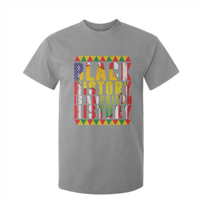 Black History is American History T Shirt For Kid Patriotic African Pride TS02 Sport Gray Print Your Wear