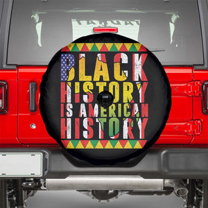 Black History is American History Spare Tire Cover Patriotic African Pride TS02 Black Print Your Wear