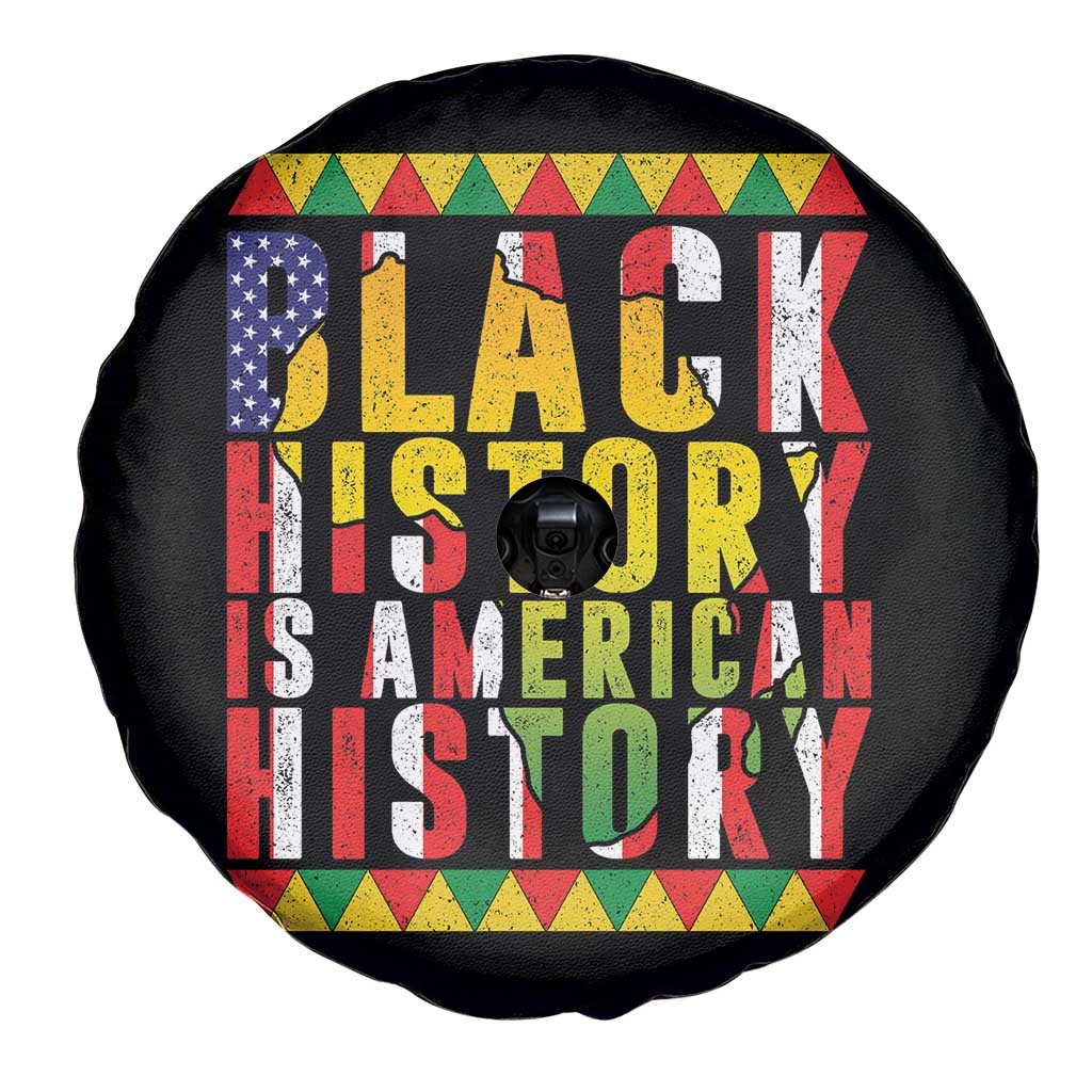 Black History is American History Spare Tire Cover Patriotic African Pride TS02 Print Your Wear