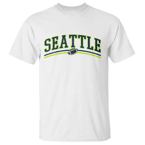 Vintage Seattle Pride Retro Varsity Athletic Style Graphic T Shirt Game Day Sports Fan