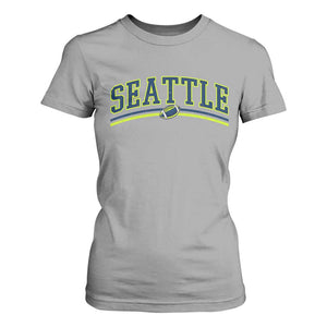 Vintage Seattle Pride Retro Varsity Athletic Style Graphic T Shirt For Women Game Day Sports Fan