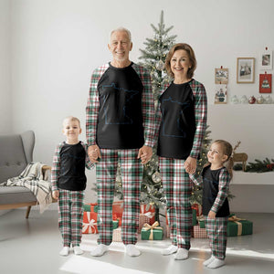 Stupid Canadian Wolf Bird Says Ice Out Plaid Pajama Set Funny Activist Loon Minnesota Rebel TS02 Christmas Plaid Print Your Wear