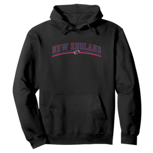 Vintage New England Pride Retro Varsity Athletic Style Graphic Hoodie Game Day Sports Fan