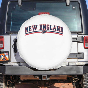 Vintage New England Pride Retro Varsity Athletic Style Graphic Spare Tire Cover Game Day Sports Fan
