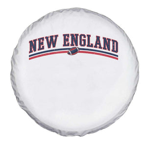 Vintage New England Pride Retro Varsity Athletic Style Graphic Spare Tire Cover Game Day Sports Fan