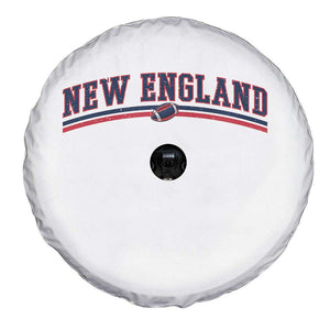 Vintage New England Pride Retro Varsity Athletic Style Graphic Spare Tire Cover Game Day Sports Fan