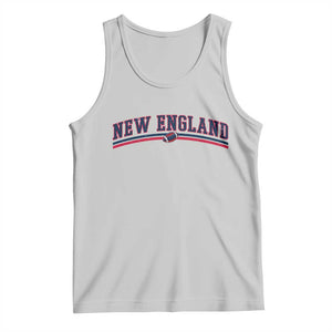 Vintage New England Pride Retro Varsity Athletic Style Graphic Tank Top Game Day Sports Fan
