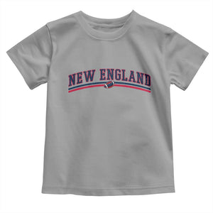 Vintage New England Pride Retro Varsity Athletic Style Graphic Toddler T Shirt Game Day Sports Fan
