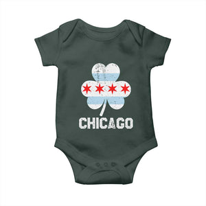 Chicago St Patricks Day Baby Onesie South Side Irish Pride Shamrock TS02 Print Your Wear