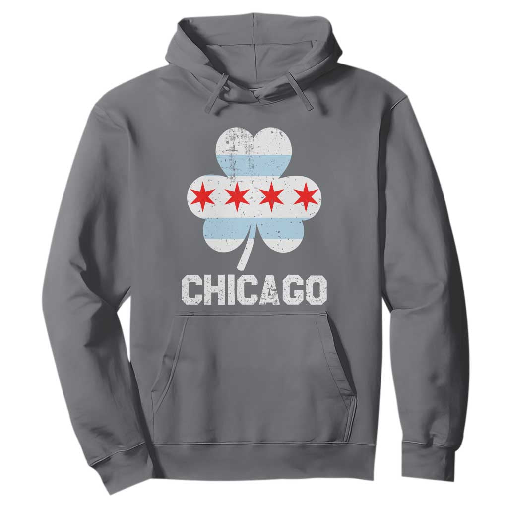 Chicago St Patrick's Day Hoodie South Side Irish Pride Shamrock TS02 Charcoal Printyourwear