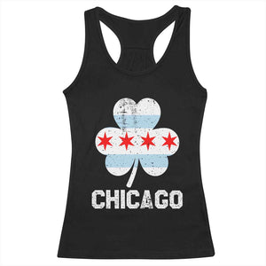 Chicago St Patricks Day Racerback Tank Top South Side Irish Pride Shamrock TS02 Black Print Your Wear