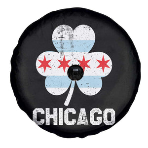Chicago St Patricks Day Spare Tire Cover South Side Irish Pride Shamrock TS02 Print Your Wear