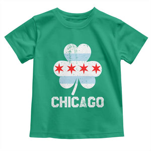 Chicago St Patricks Day Toddler T Shirt South Side Irish Pride Shamrock TS02 Irish Green Print Your Wear