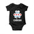 Chicago St Patricks Day Baby Onesie Chirish American Irish South Side Pride Shamrock TS02 Black Print Your Wear