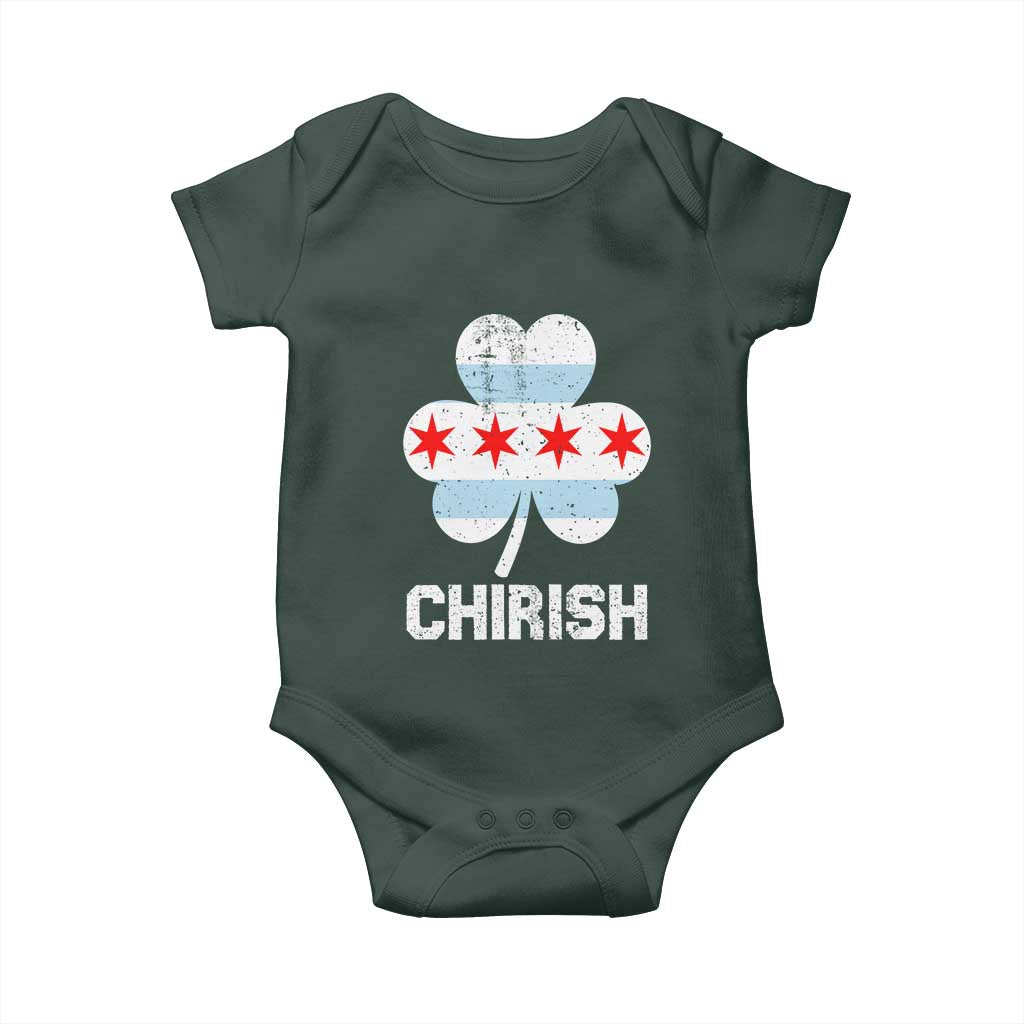 Chicago St Patricks Day Baby Onesie Chirish American Irish South Side Pride Shamrock TS02 Print Your Wear