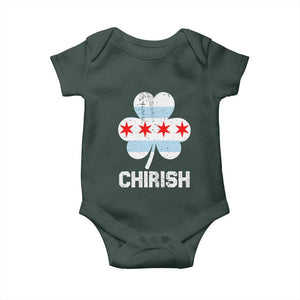 Chicago St Patricks Day Baby Onesie Chirish American Irish South Side Pride Shamrock TS02 Print Your Wear