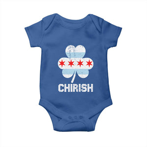 Chicago St Patricks Day Baby Onesie Chirish American Irish South Side Pride Shamrock TS02 Royal Blue Print Your Wear