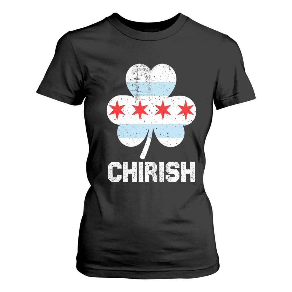 Chicago St Patricks Day T Shirt For Women Chirish American Irish South Side Pride Shamrock TS02 Black Print Your Wear