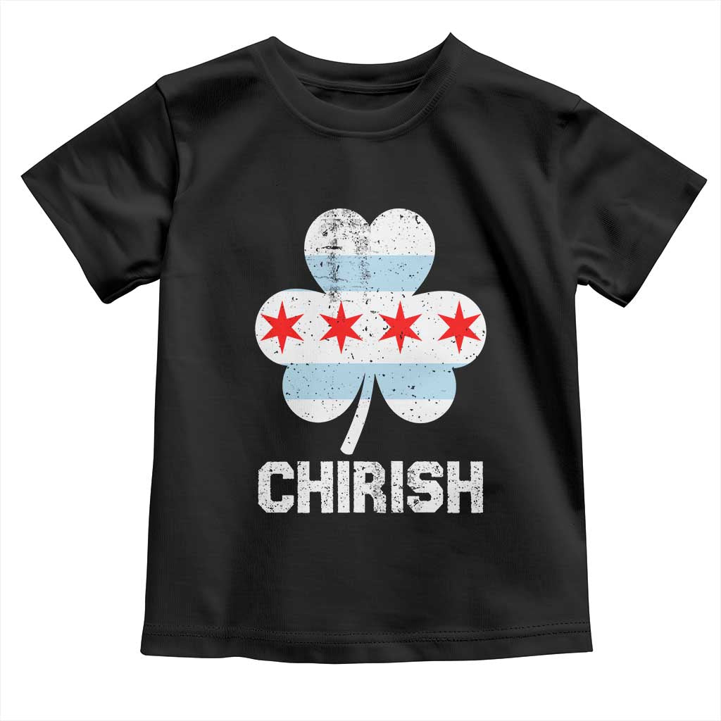 Chicago St Patricks Day Toddler T Shirt Chirish American Irish South Side Pride Shamrock TS02 Black Print Your Wear