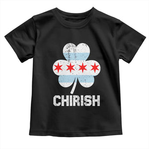 Chicago St Patricks Day Toddler T Shirt Chirish American Irish South Side Pride Shamrock TS02 Black Print Your Wear