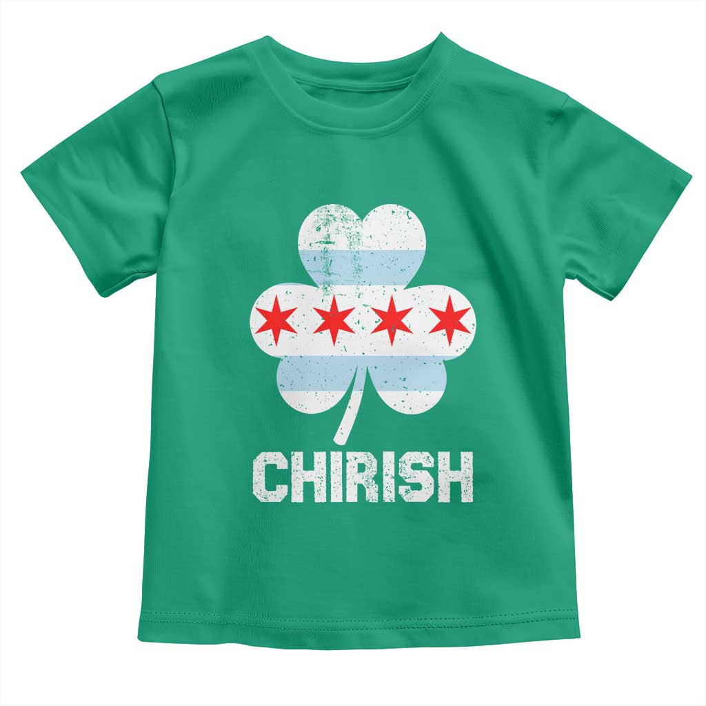 Chicago St Patricks Day Toddler T Shirt Chirish American Irish South Side Pride Shamrock TS02 Irish Green Print Your Wear