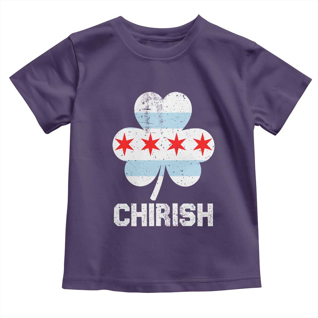 Chicago St Patricks Day Toddler T Shirt Chirish American Irish South Side Pride Shamrock TS02 Purple Print Your Wear