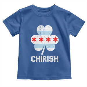 Chicago St Patricks Day Toddler T Shirt Chirish American Irish South Side Pride Shamrock TS02 Royal Blue Print Your Wear