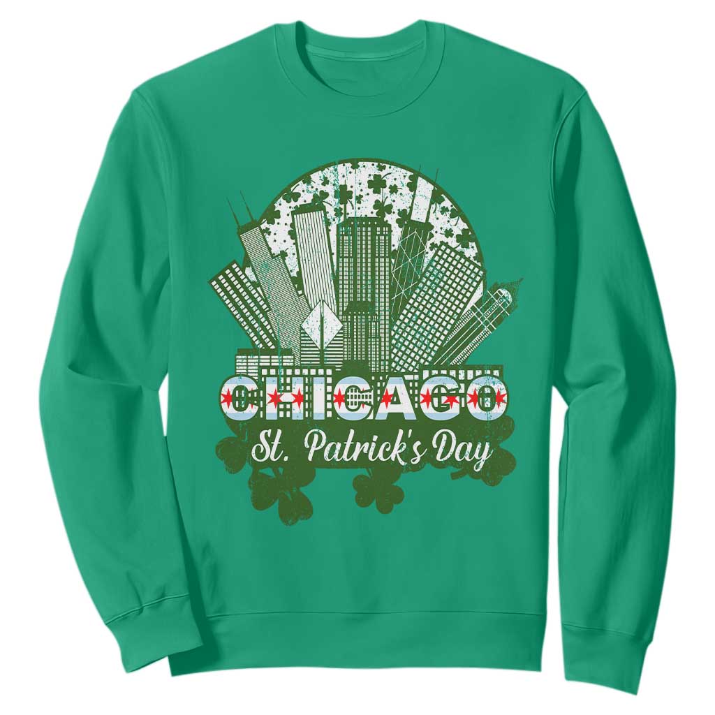 Chicago St Patrick's Day Sweatshirt South Side Irish American Pride TS02 Irish Green Printyourwear