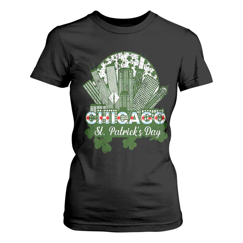 Chicago St Patricks Day T Shirt For Women South Side Irish American Pride TS02 Black Print Your Wear