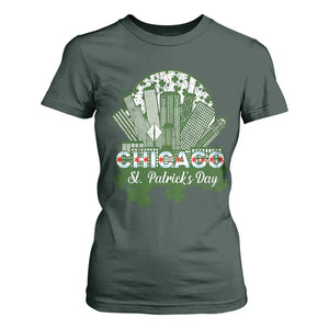 Chicago St Patricks Day T Shirt For Women South Side Irish American Pride TS02 Dark Forest Green Print Your Wear