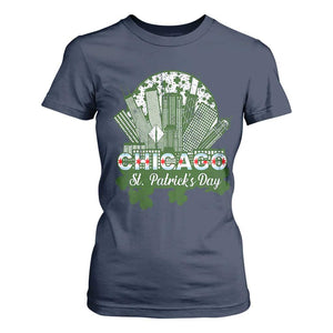 Chicago St Patricks Day T Shirt For Women South Side Irish American Pride TS02 Navy Print Your Wear
