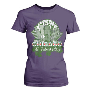 Chicago St Patricks Day T Shirt For Women South Side Irish American Pride TS02 Purple Print Your Wear