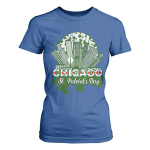 Chicago St Patricks Day T Shirt For Women South Side Irish American Pride TS02 Royal Blue Print Your Wear