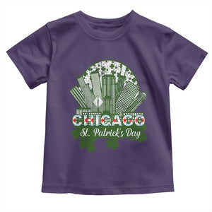 Chicago St Patricks Day Toddler T Shirt South Side Irish American Pride TS02 Purple Print Your Wear