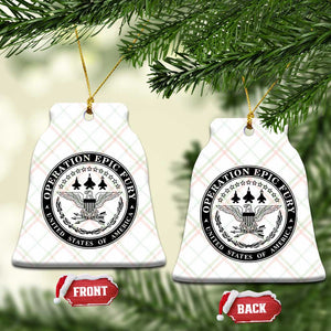 Operation Epic Fury USA Military Seal Ceramic Ornament Patriotic Air Power Aviation Tribute TS02 Print Your Wear