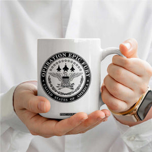Operation Epic Fury USA Military Seal Coffee Mug Patriotic Air Power Aviation Tribute TS02 Print Your Wear