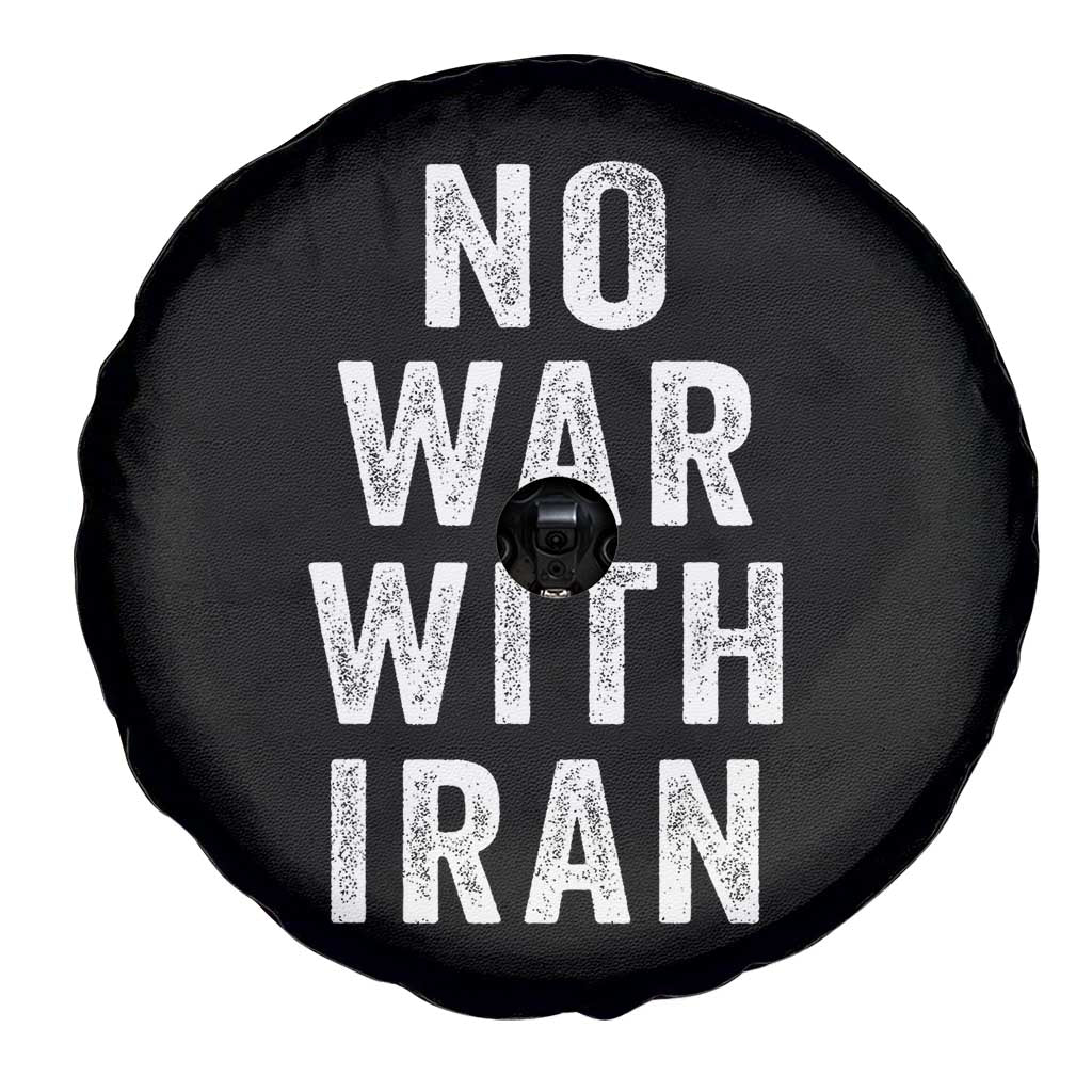 No War With Iran Spare Tire Cover Anti War Peace Protest Iranian People TS02 Print Your Wear