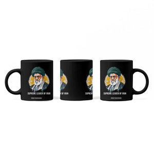 Supreme Leader Of Iran Graphic Portrait Coffee Mug Iranian Political Figure TS02 Print Your Wear