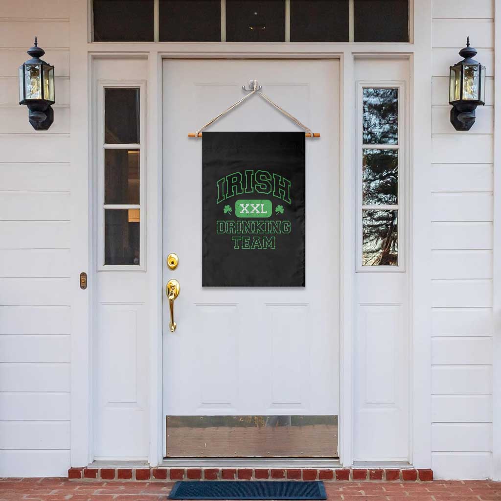 Irish Drinking Team XXL Funny St Patricks Day Party Squad Garden Flag TS02 Print Your Wear