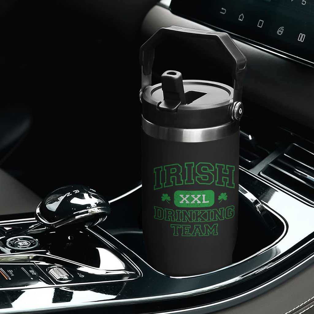 Irish Drinking Team XXL Funny St Patricks Day Party Squad Flip Straw Tumbler TS02 Print Your Wear