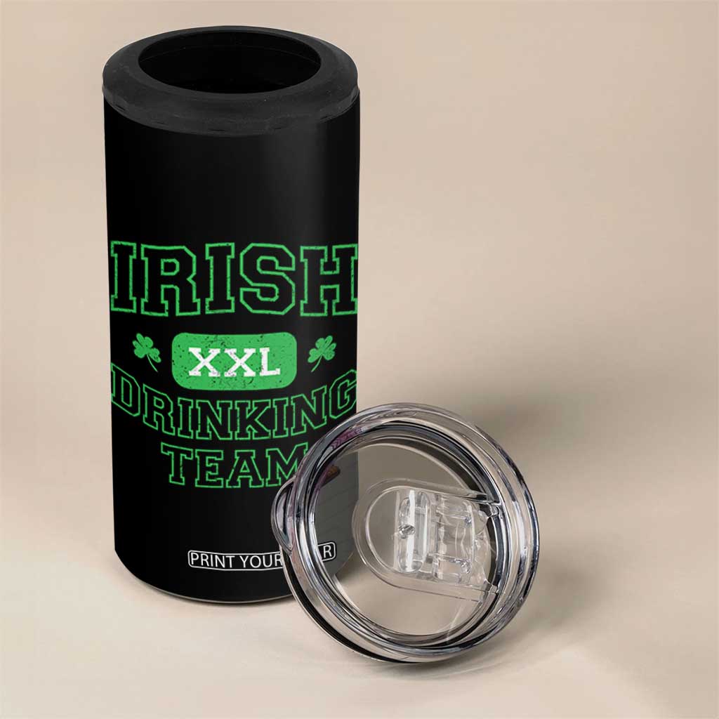 Irish Drinking Team XXL Funny St Patricks Day Party Squad 4 in 1 Can Cooler Tumbler TS02 Print Your Wear